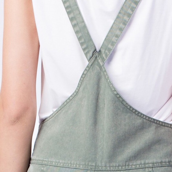 NWT Olive green Overalls - Picture 6 of 6